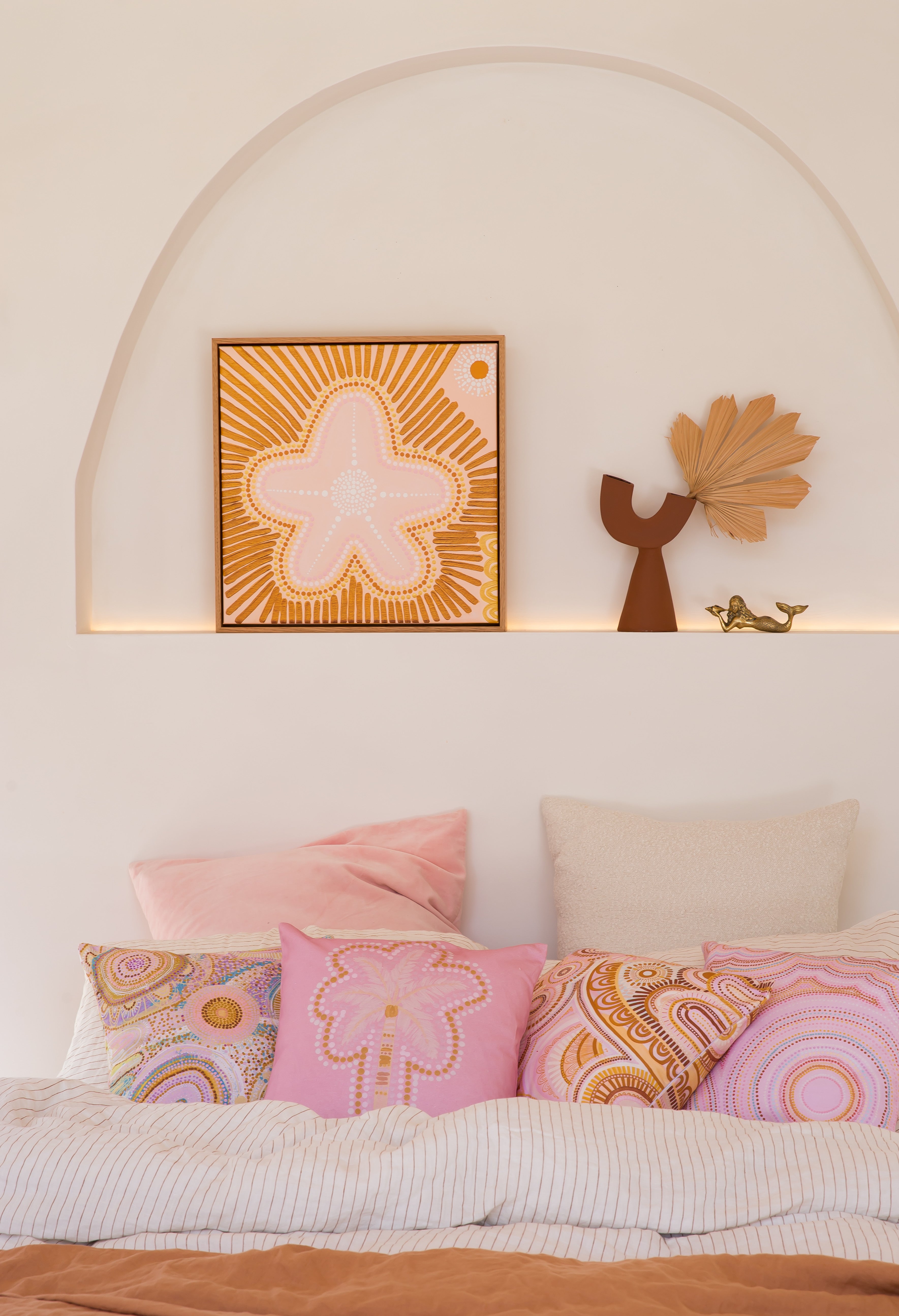 Cosmic Consciousness II - Organic Art cushion