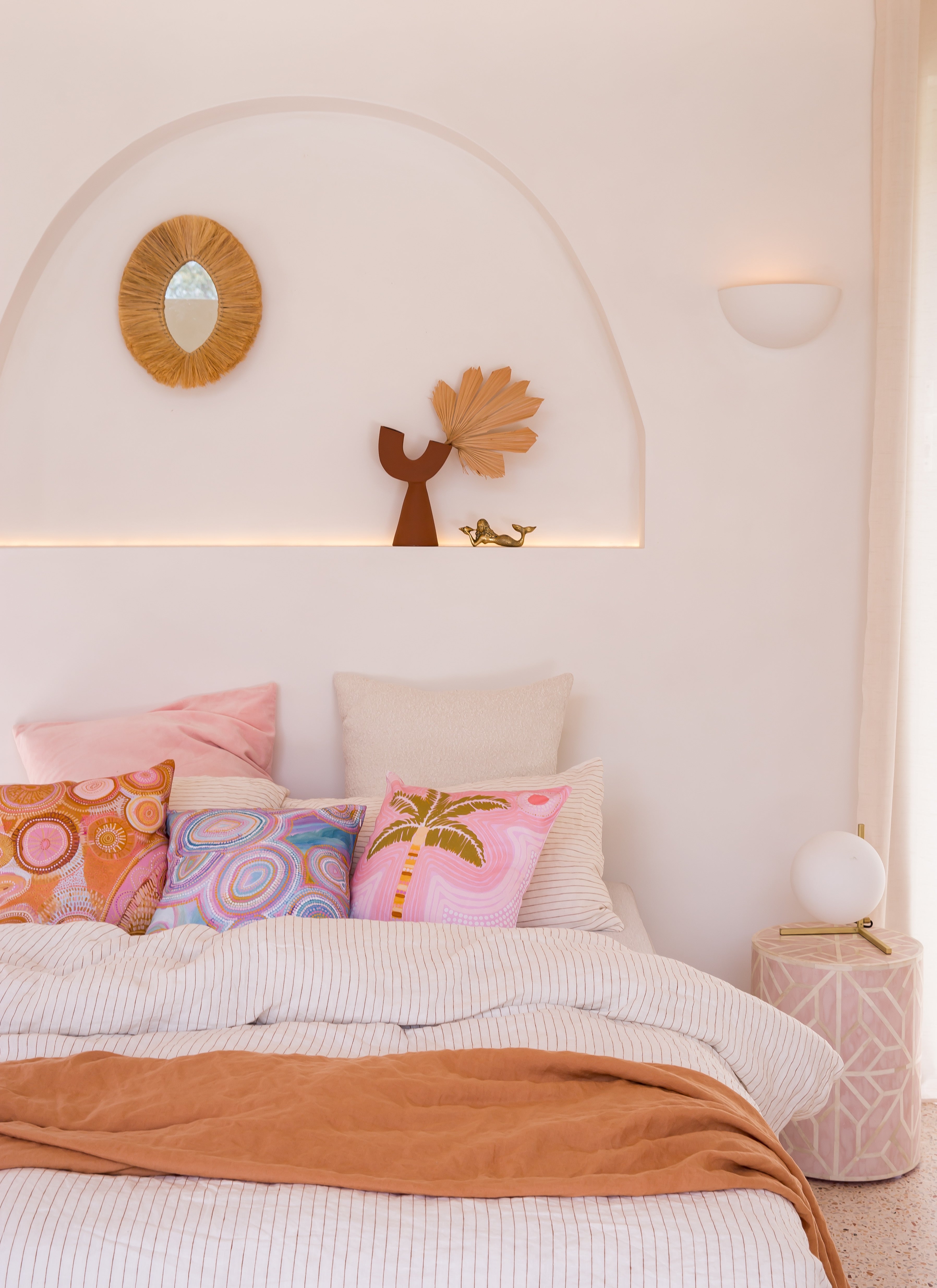 Aura Palm - Organic Art cushion