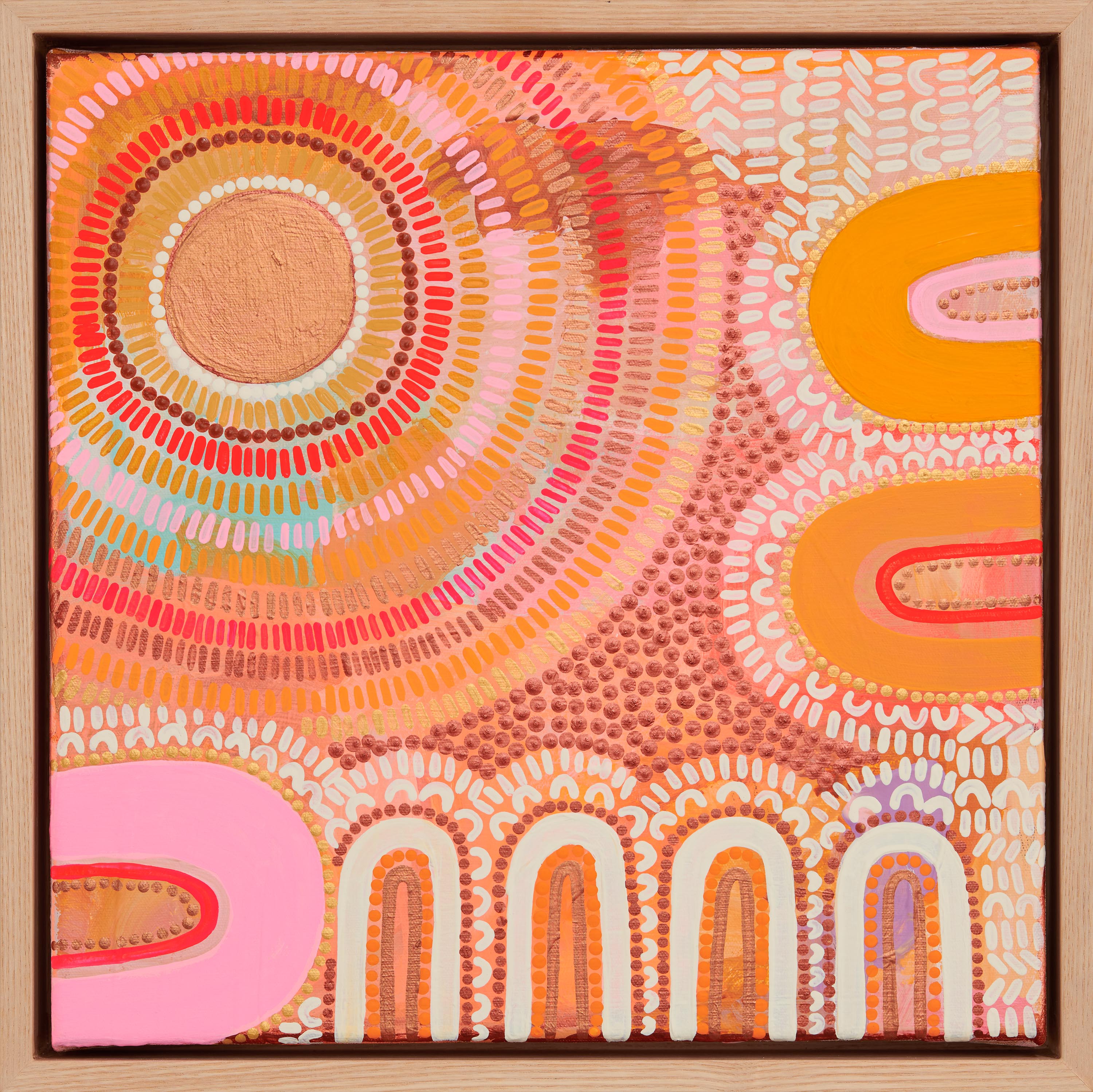 The sun and the rainbow children VI
