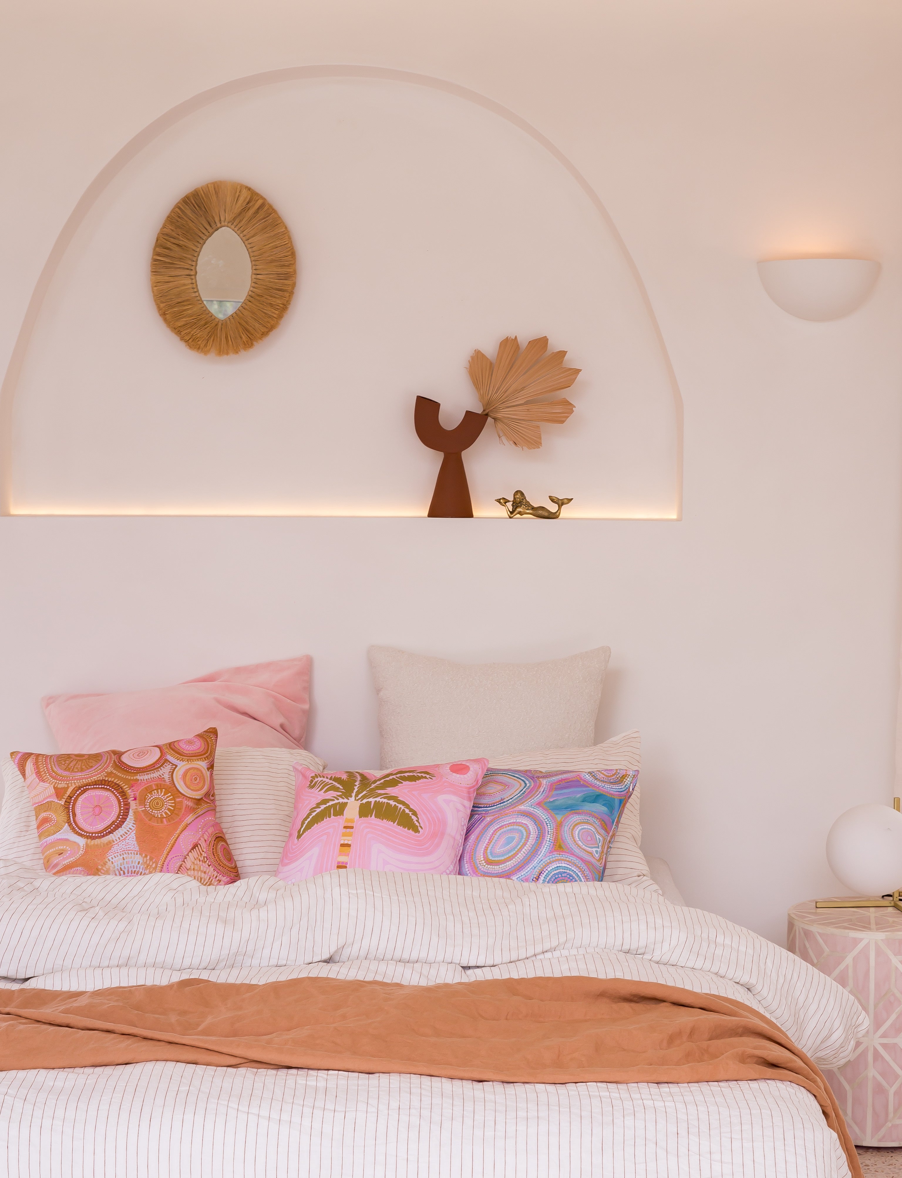 Aura Palm - Organic Art cushion