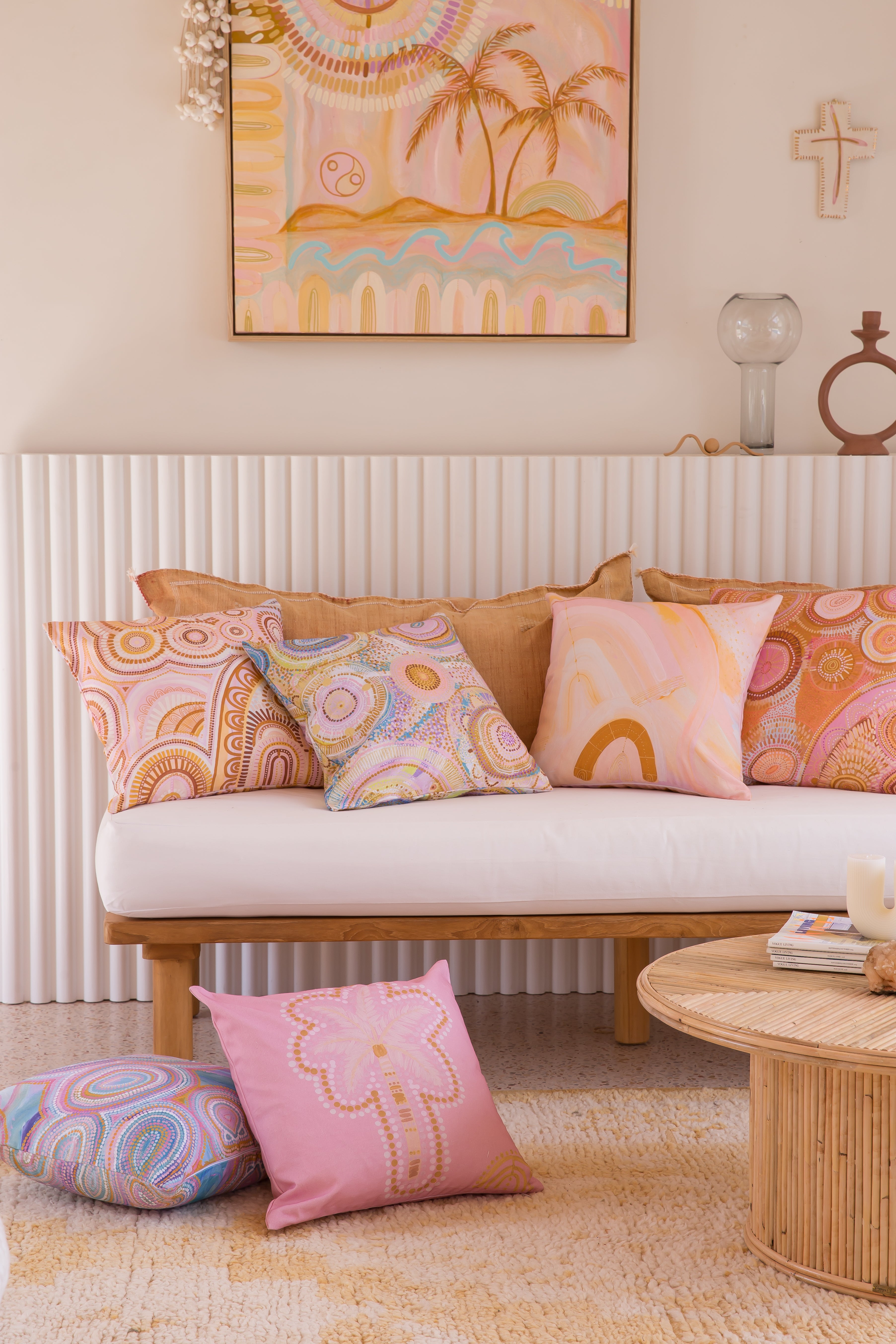 Cosmic Consciousness II - Organic Art cushion