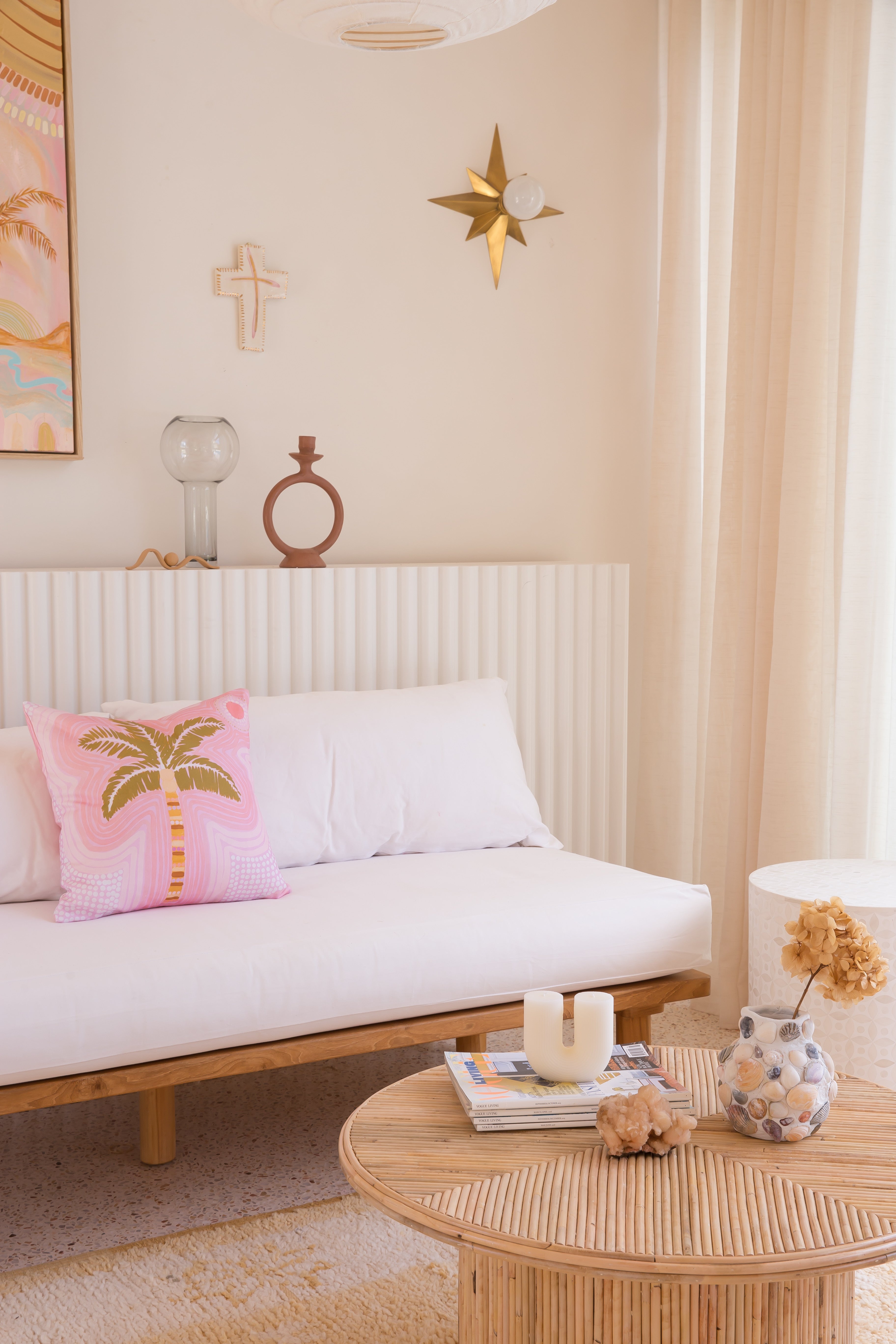 Aura Palm - Organic Art cushion