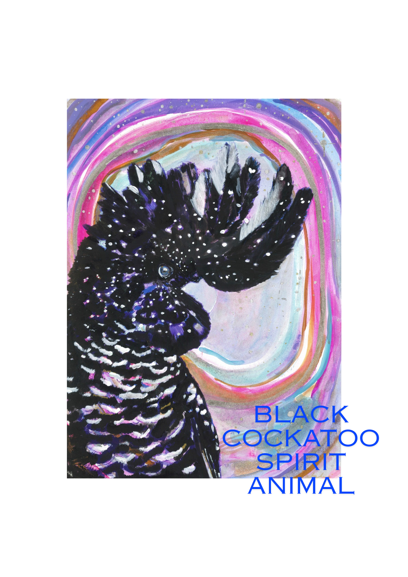 Black cockatoo