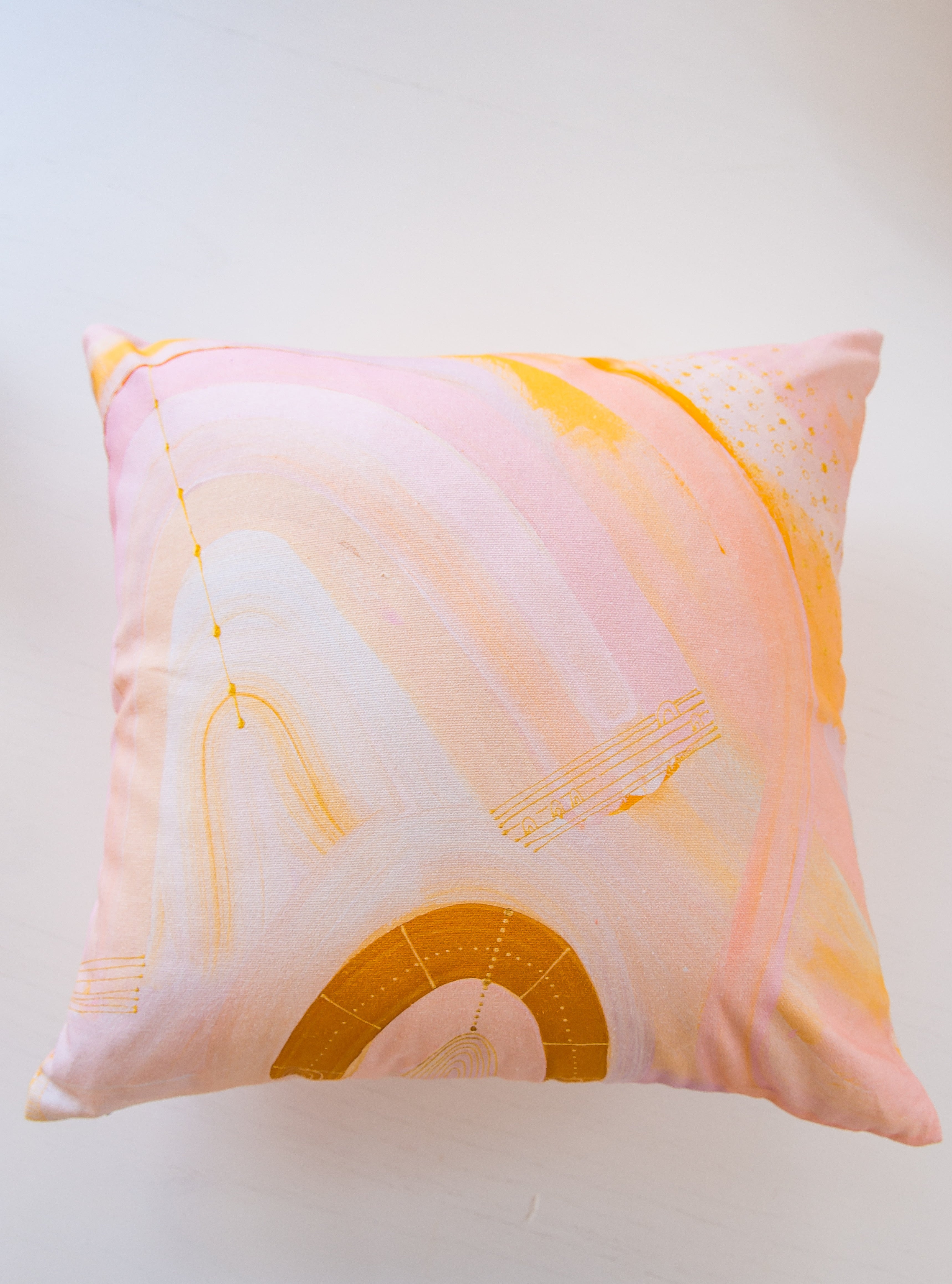 Rainbow - Organic Art cushion