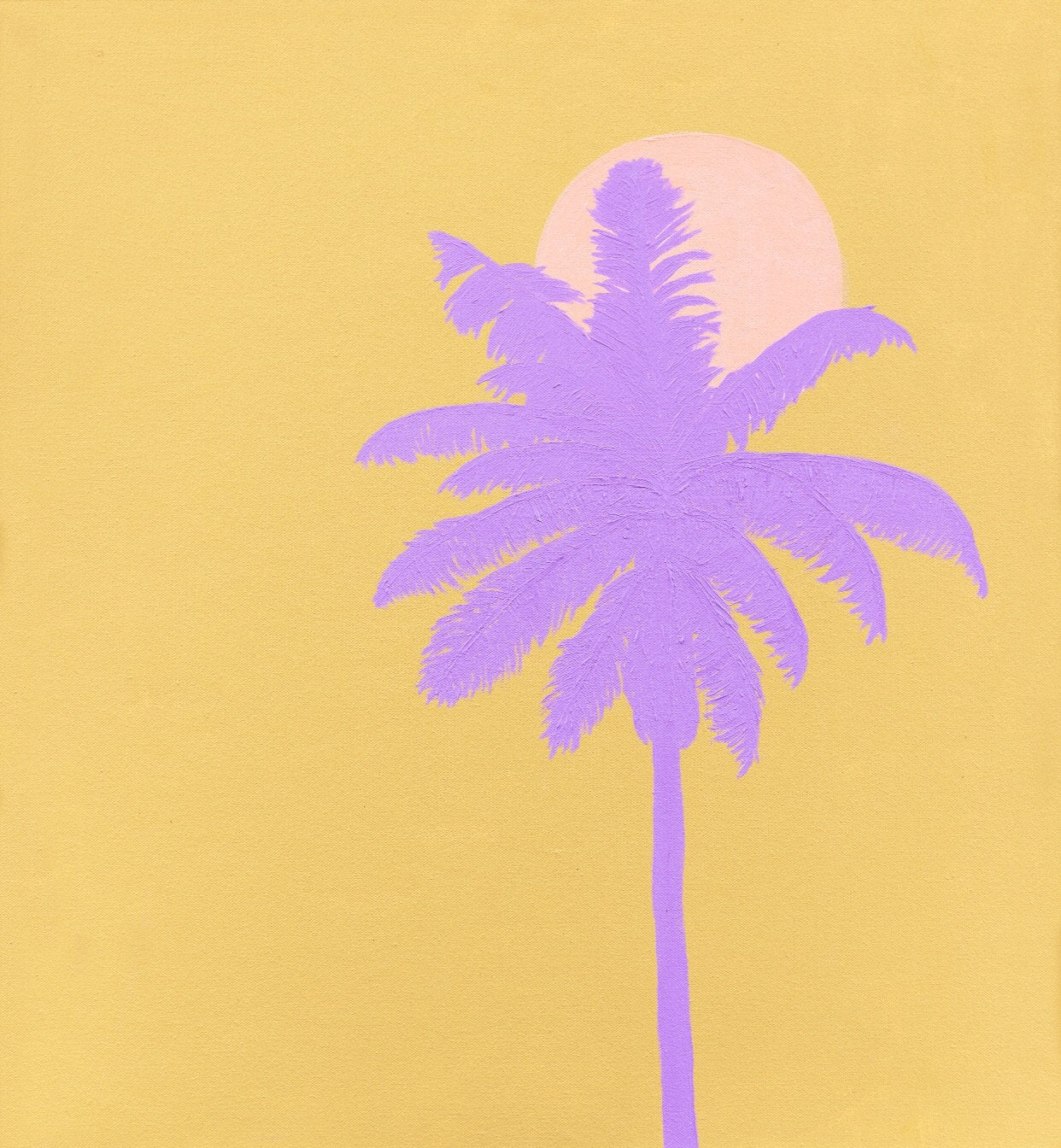 Purple palm